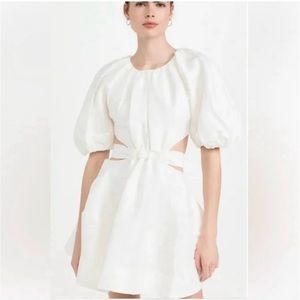 Aje Psychedelia Cut-Out Mini Dress Size AUS 8 Size US 4